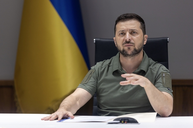 V. Zelenskis reikalauja nubausti Rusiją: jie nužudė tūkstančius Ukrainos žmonių