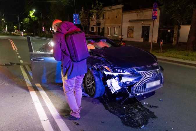 Kandidatas į prezidentus G. Jeglinskas pateko į avariją