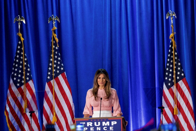 D. Trumpo žmona: jis bus fantastiškas prezidentas