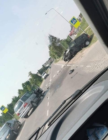 Per avariją Domeikavoje sužaloti trys žmonės, du iš jų – mažamečiai