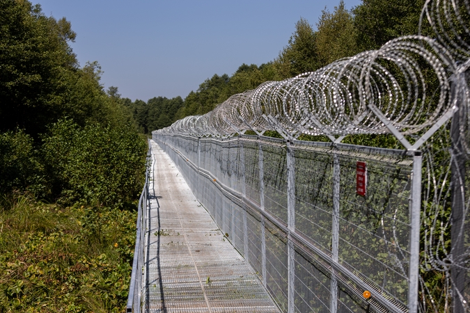 Pasienyje su Baltarusija apgręžti šeši neteisėti migrantai