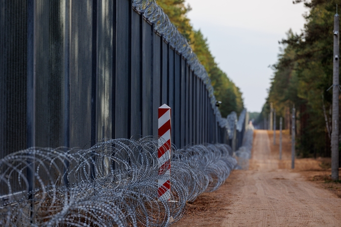 Pasienyje su Baltarusija nefiksuota neteisėtų migrantų