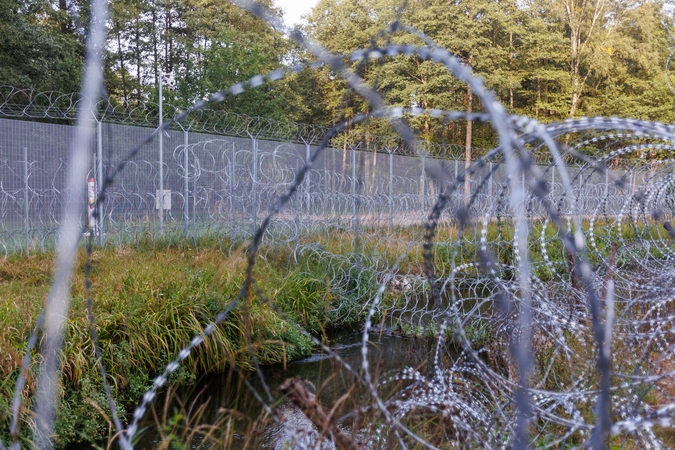 Pasienyje su Baltarusija apgręžtas vienas neteisėtas migrantas