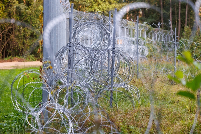 Pasienyje su Baltarusija neteisėtų migrantų nefiksuota