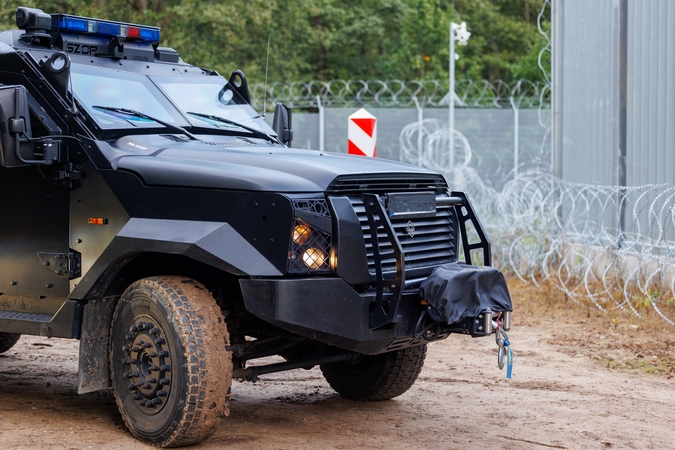 Pasienyje su Baltarusija apgręžti 32 neteisėti migrantai