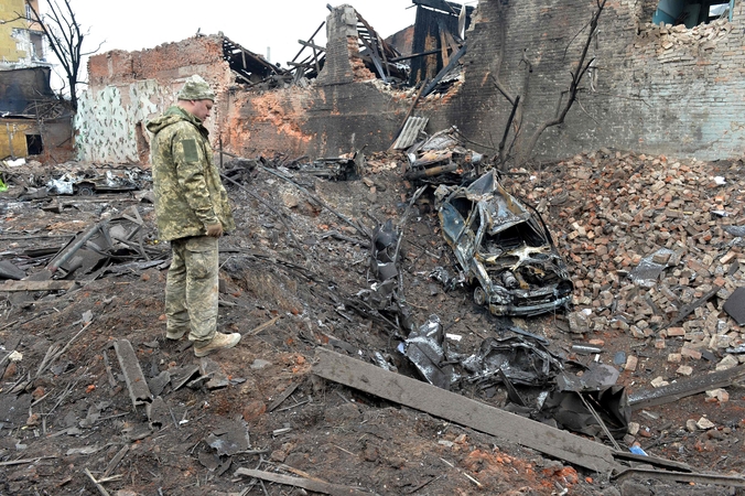 Karas: liudininkų teigimu, Mariupolyje itin sudėtinga situacija.