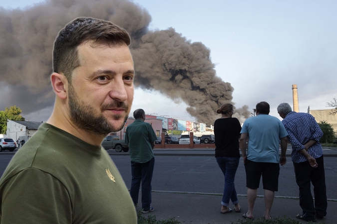 V. Zelenskis: okupantai supranta, kad mes pamažu stiprėjame