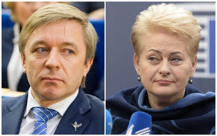 Ramūnas Karbauskis ir Dalia Grybauskaitė