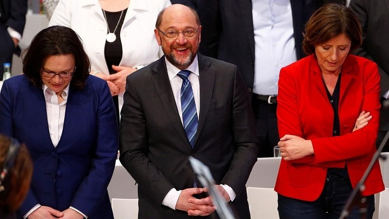 Išeitis iš aklavietės: Vokietijos socdemai – už koalicines derybas su A. Merkel bloku