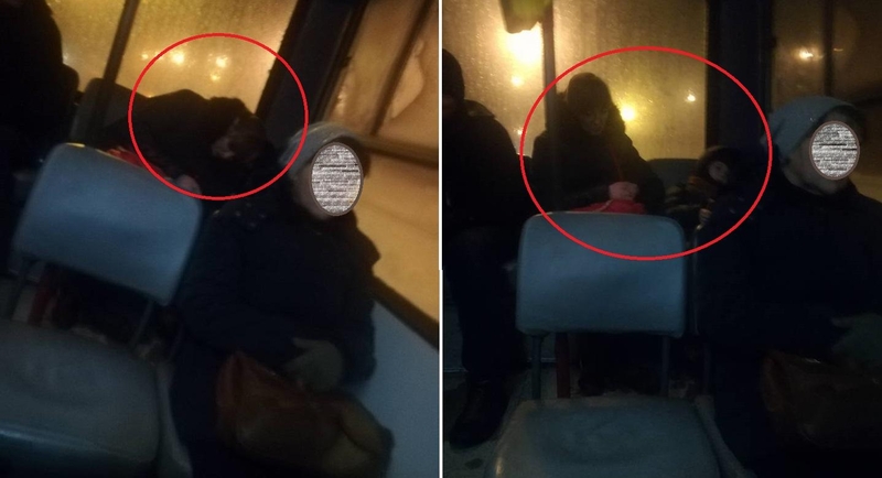 Internautai ūžia: autobuse su mažamečiu – visiškai girta motina? 