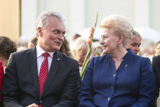 G. Nausėda sukritikavo D. Grybauskaitę: kalba nežinodama, kokia yra reali situacija