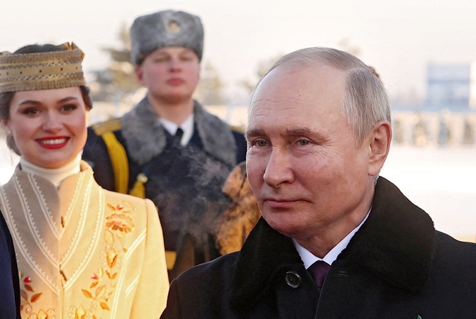 V. Putinas: karas Ukrainoje – „bendra tragedija“, bet ne Rusijos kaltė