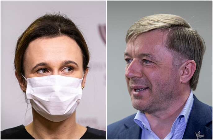 Viktorija Čmilytė-Nielsen ir Ramūnas Karbauskis