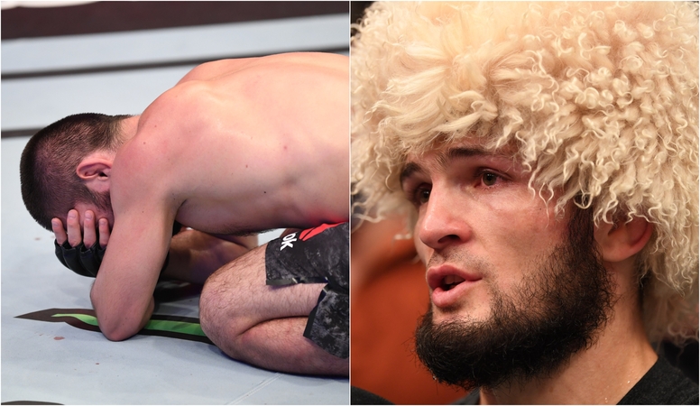 Ch. Nurmagomedovas pribaigė J. Gaethje ir šokiravo pasaulį netikėtu pasitraukimu