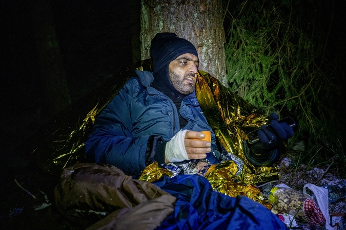 Veiksmas Baltarusijos pasienyje: teko apgręžti 41 neteisėtą migrantą