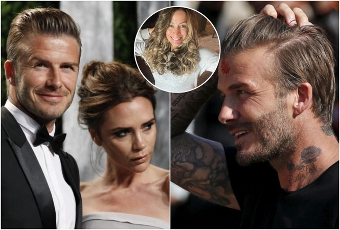 V. ir D. Beckhamai, Rebecca Loos