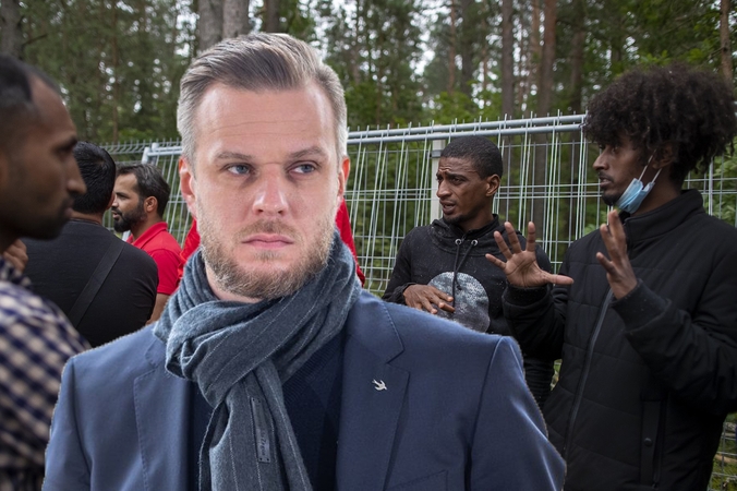 G. Landsbergis apie pasienyje įstrigusius migrantus: turime padėti jiems grįžti namo