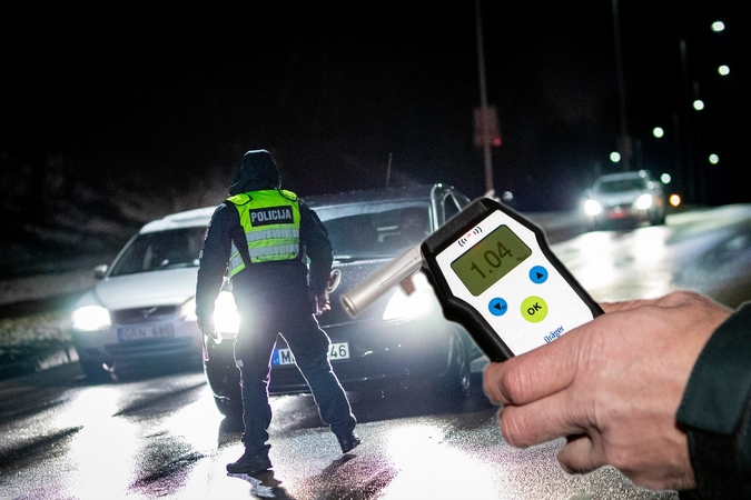 Klaipėdos areštinė per Naujuosius – pilna girtų vairuotojų