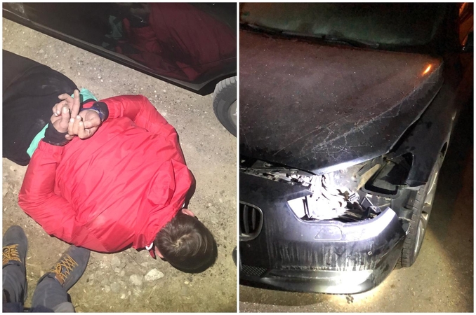 Sulaikytas naktimis svetimus automobilius ardyti pamėgęs kaunietis