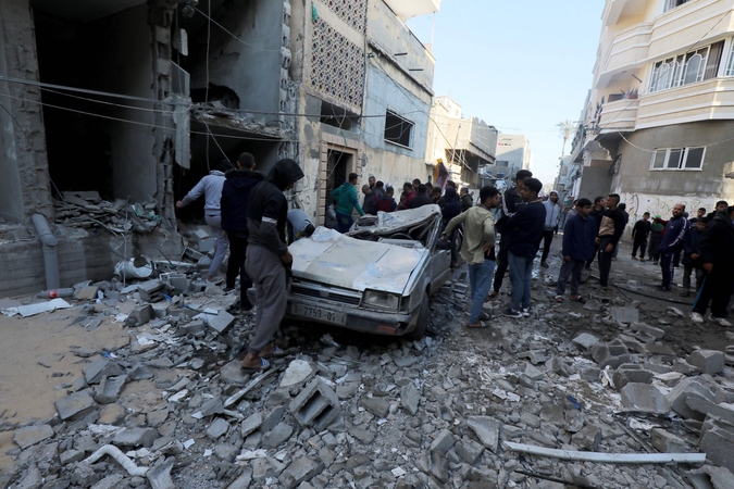 „Hamas“ grasina pasitraukti iš derybų, jei nebus padidinta pagalba Gazos Ruožui