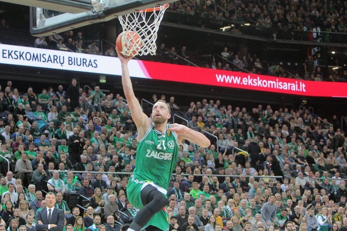 Tritaškius geriau nei dvitaškius metęs „Žalgiris“ pranoko „Rytą“