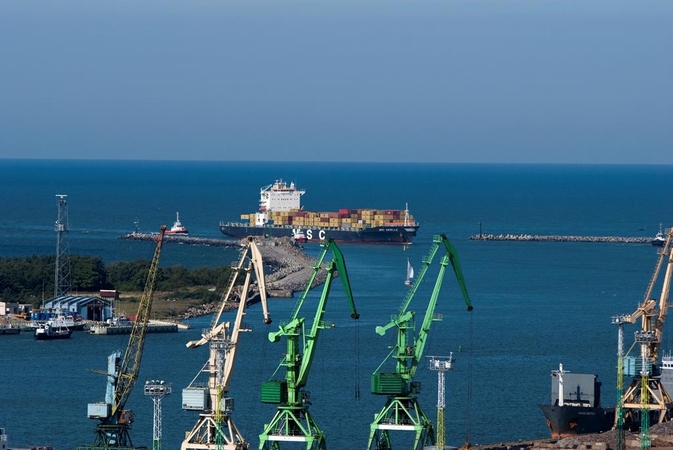 Konteinerių krova Klaipėdos uoste išaugo trečdaliu