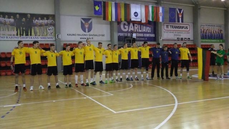 Pasirengimą pasaulio čempionato atrankai pradėjo rankinio jaunimo rinktinė