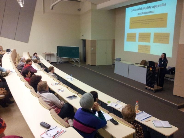  Uostamiesčio pareigūnai švietė senjorus