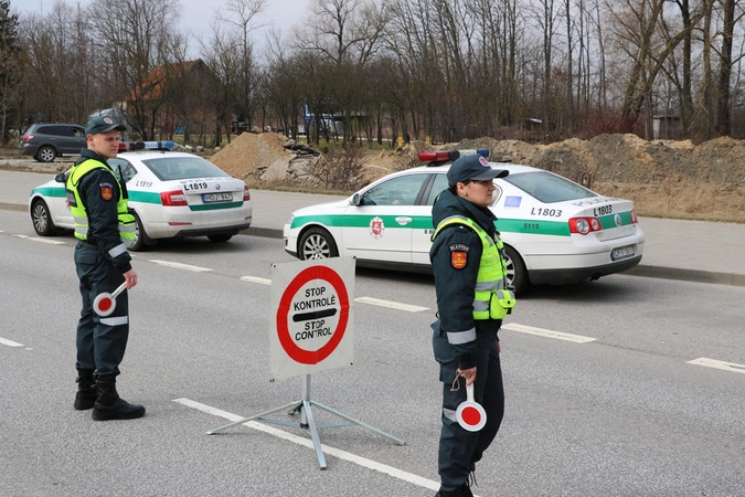 Vyko jungtinių policijos pajėgų reidas