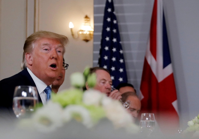 D. Trumpas: B. Johnsonas – tinkamas žmogus įgyvendinti „Brexit“