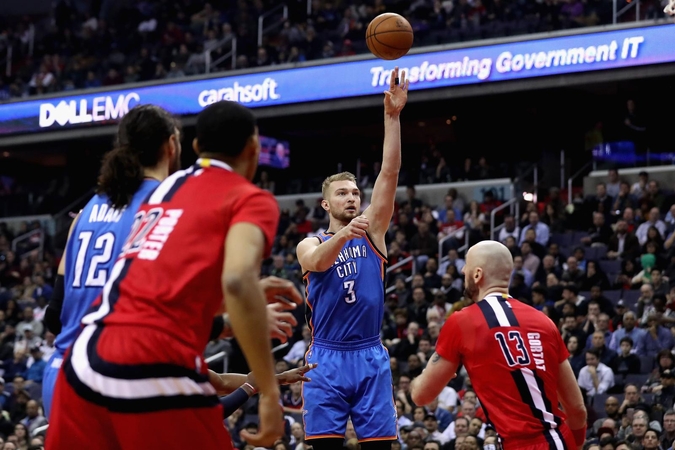 NBA: D. Sabonio pralaimėjimas ir D. Motiejūno pergalė