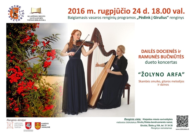 Giruliuose – koncertas „Žolyno arfa“