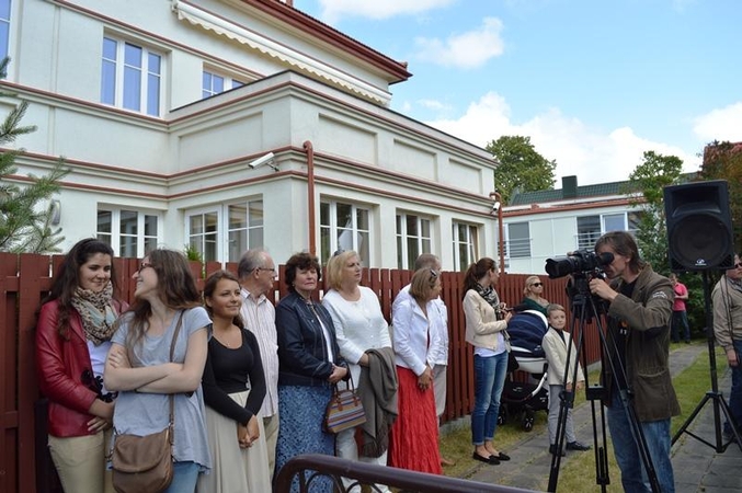 Palangoje atidengta atminimo lenta kompozitoriui J. Karosui
