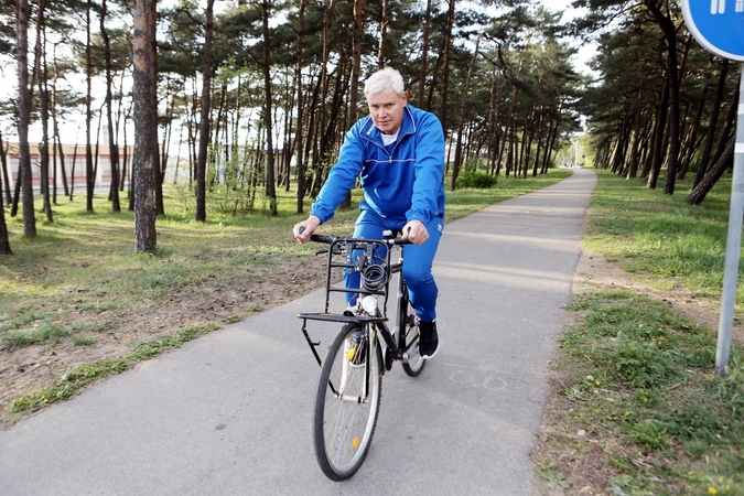 Poilsis: šią savaitę atostogaujantis Klaipėdos meras V.Grubliauskas planuoja laiką leisti uostamiestyje.
