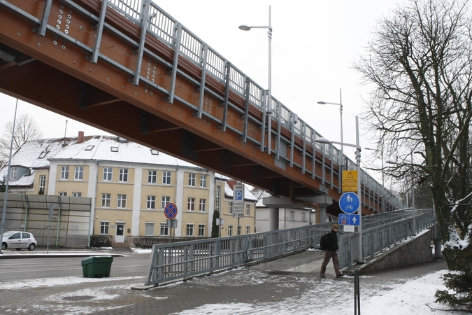 Pripažinimas: ir klaipėdiečiai, ir teismas yra įsitikinę, kad šis tiltas yra patogus ir saugus, o jį uždarius būtų pažeistos miesto gyventojų teisės.