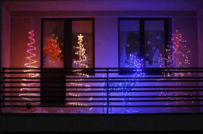 Laukimas: nuosavų namų savininkai šiaurinėje miesto dalyje jau pasiruošę šventėms.