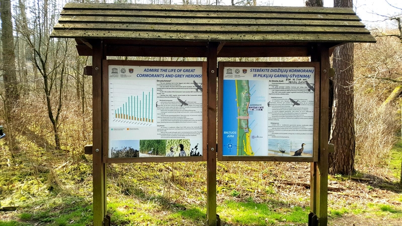 Informacija: aplankiusieji koloniją apie ją daugiau gali sužinoti stende.
