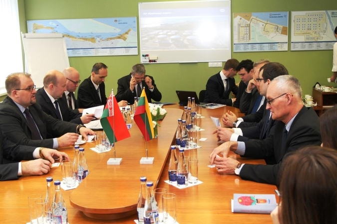 „Klaipėdos naftoje“ lankėsi oficiali Baltarusijos delegacija