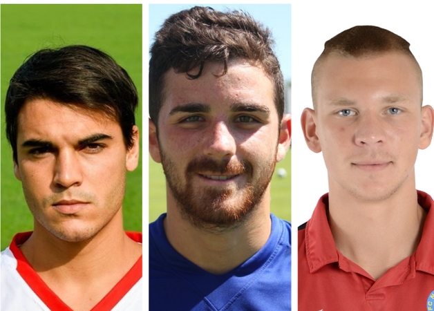Filippo Boniperti, Pau Morer, Aleksei Belov.