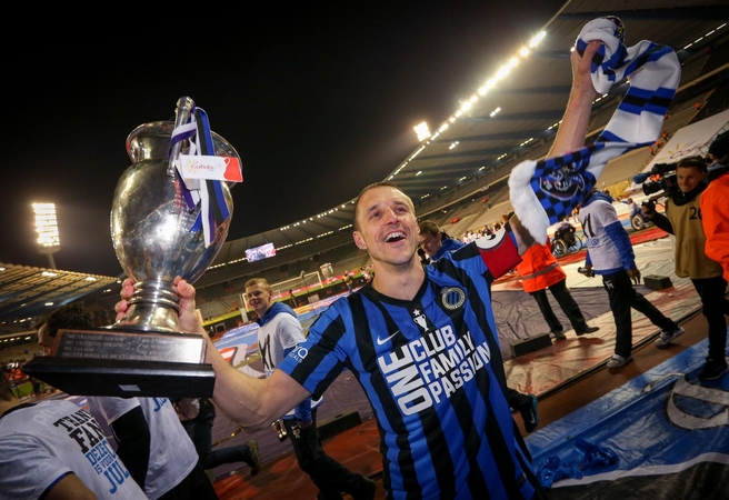 "Club Brugge KV" komanda susigrąžino Belgijos futbolo taurę