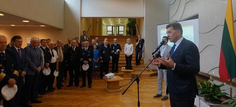 Klaipėdos uosto raida – parodoje Vyriausybėje