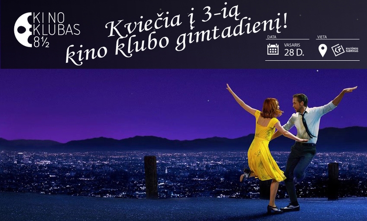 Kino klubui „8 ½“ – treji