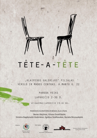 Klaipėdoje – parodos „Tete a tete“ atidarymas