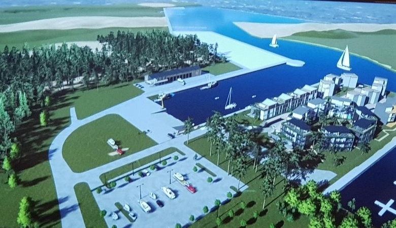 Planas: Šventosios uostelio atkūrimas prasidėtų nuo šios vietos.