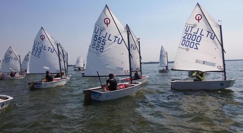 Regata: vaikų buriavimo varžybos Drevernoje.