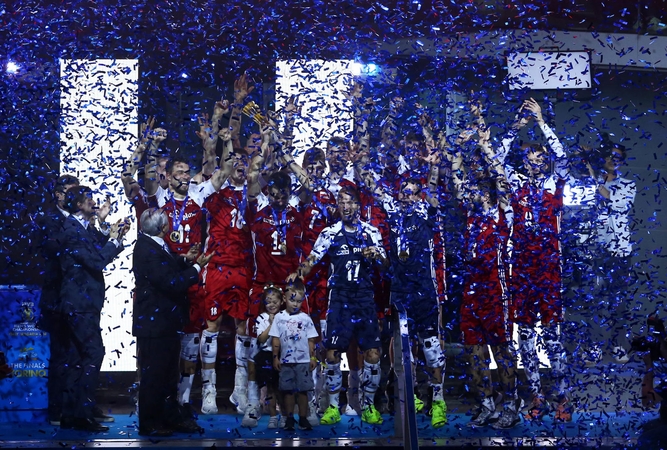 Lenkijos tinklininkai apgynė pasaulio čempionų titulą