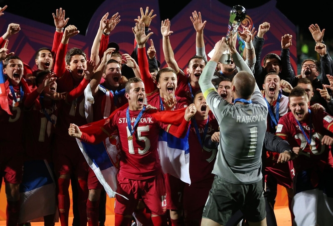 Serbai triumfavo pasaulio 20-mečių futbolo čempionate