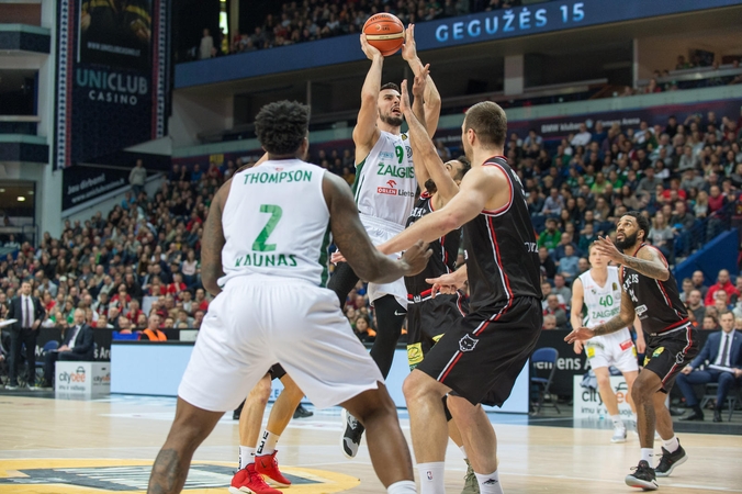 LKL grandų mūšyje – užtikrinta „Žalgirio“ pergalė Vilniuje