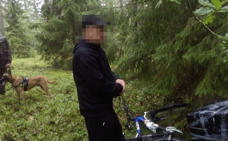 Kontrabandininkas bandė žaisti slėpynių su pasieniečių talkininku 