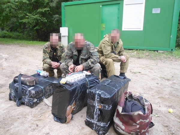 Įkliuvo trys iš Baltarusijos atėję kontrabandininkai 